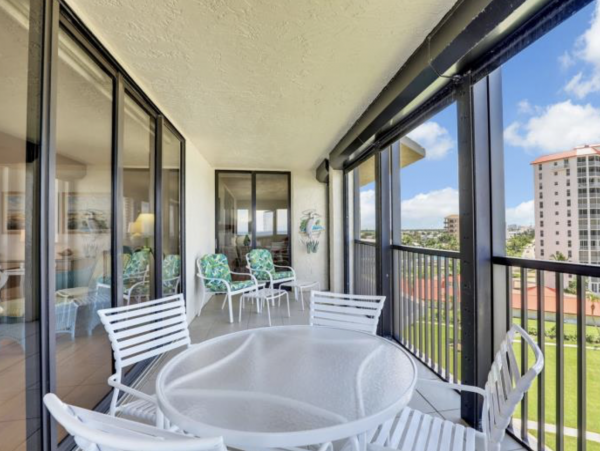 6th floor views Gulf Front of Vanderbilt Beach 3 month rental